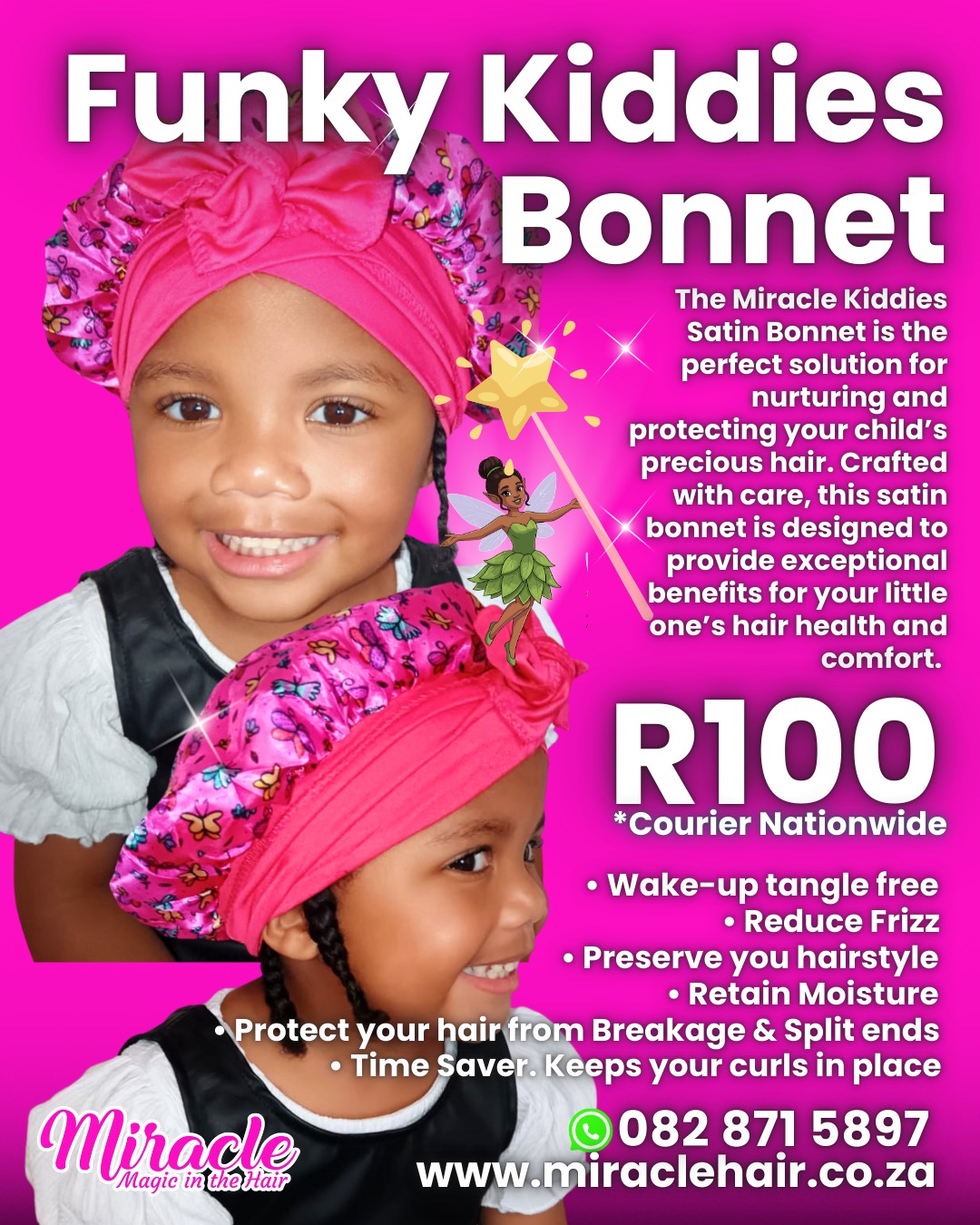 Kiddies Funky Bonnet