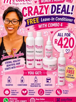 Combo 4 Junene Combo 4 Free Leave-In Conditioner