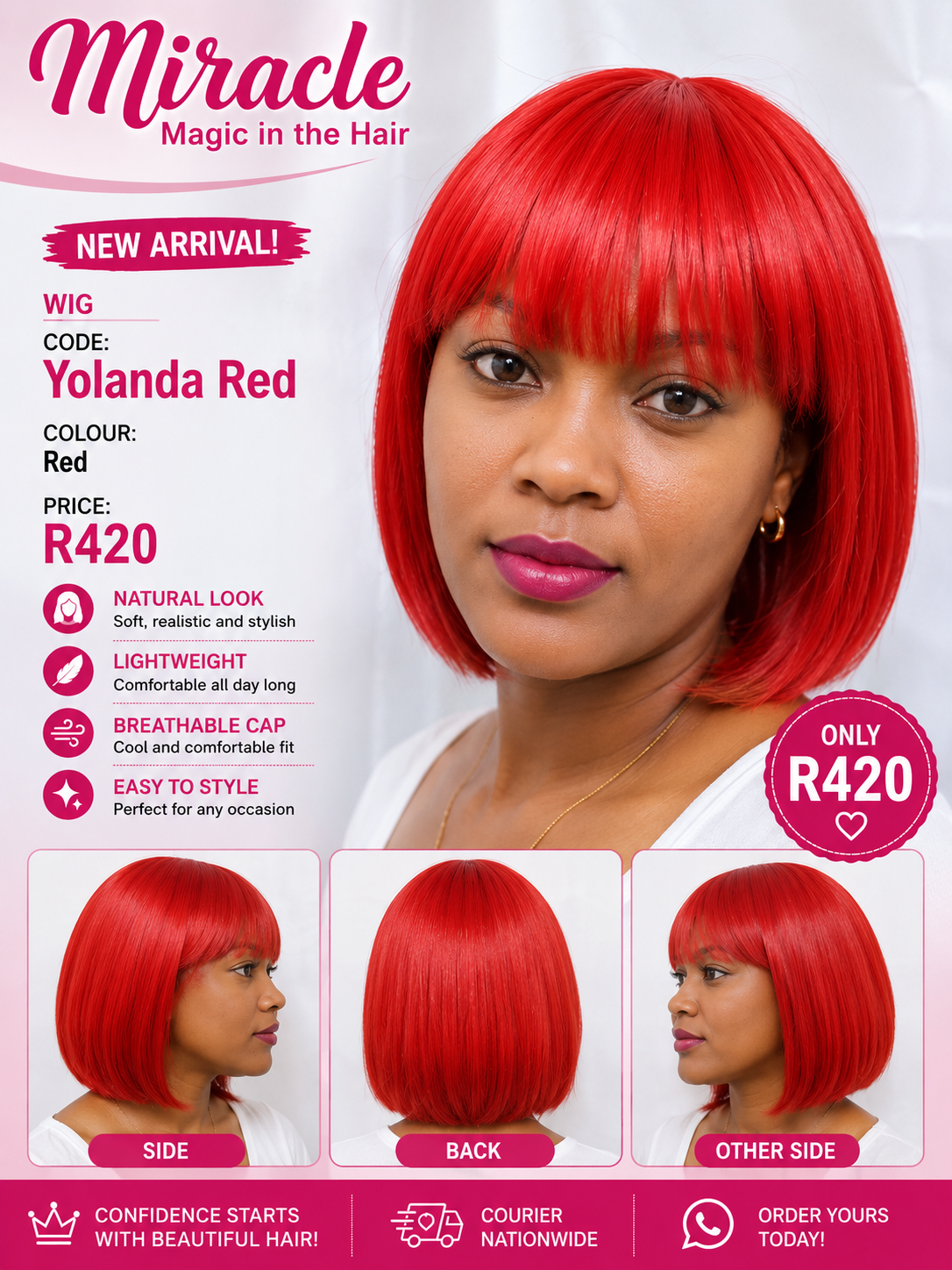 Yolanda Red Bob