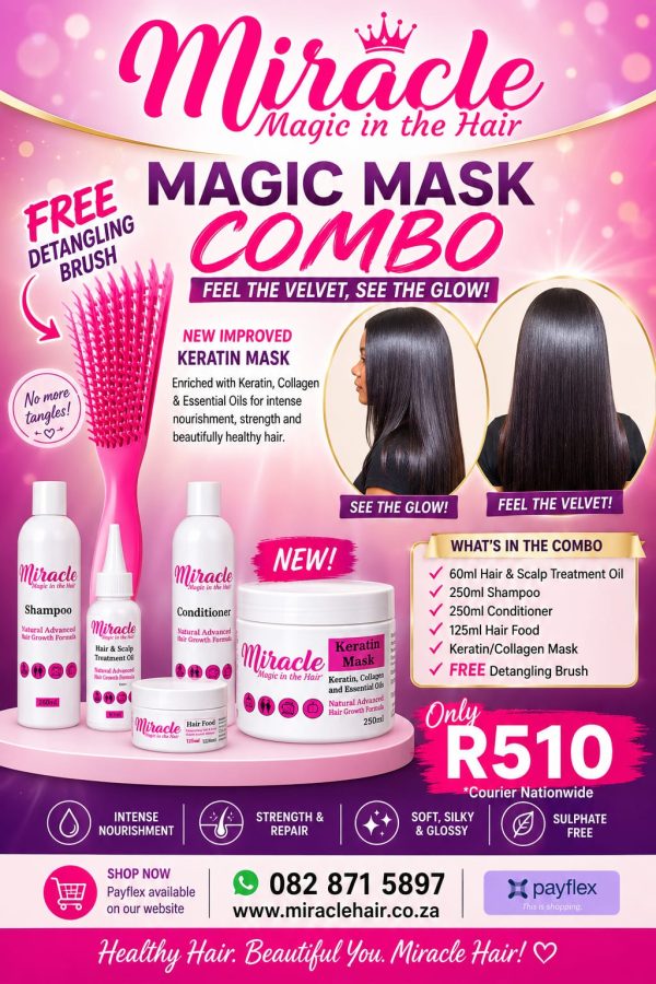 Magic Mask Combo Free Detangling Brush