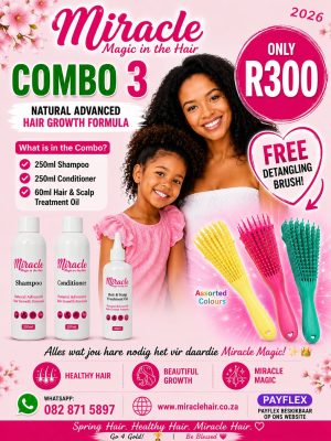 Combo 3 with Free Detangling Brush