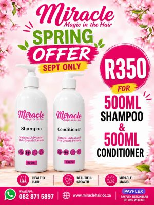 Giant Shampoo and Conditioner Combo