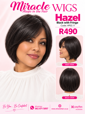 Hazel Black with Fringe