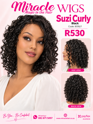 Suzi Curly Black