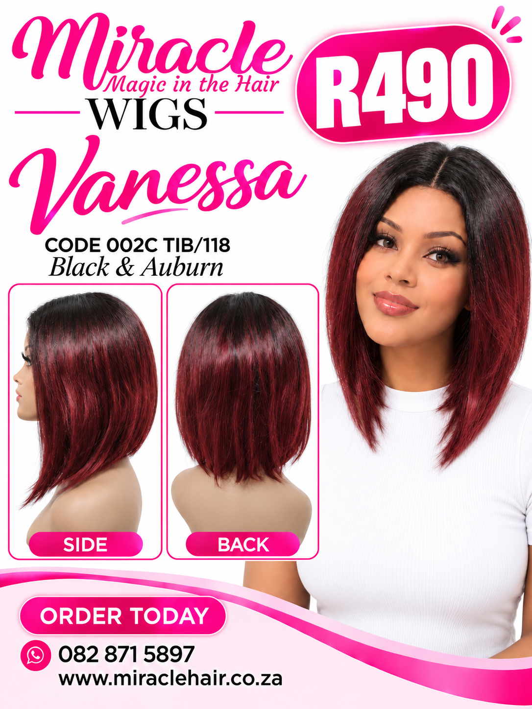 Vanessa Wig 002C TIB/11B